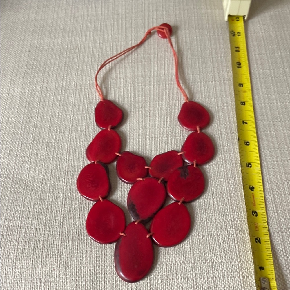 Elegant Red Necklace